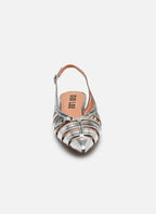 Bibi Lou Slingback Silver