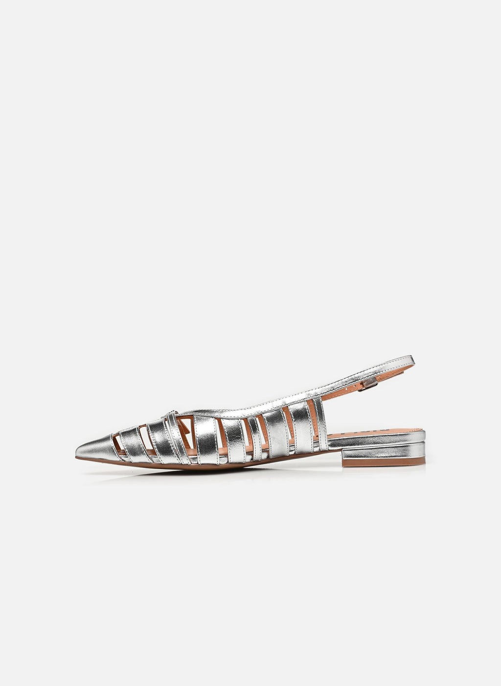 Bibi Lou Slingback Silver