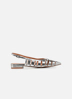 Bibi Lou Slingback Silver