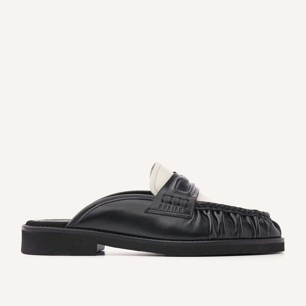 Nubikk Jones Mule Black/White
