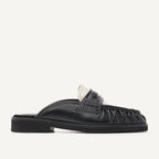 Nubikk Jones Mule Black/White