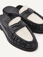 Nubikk Jones Mule Black/White