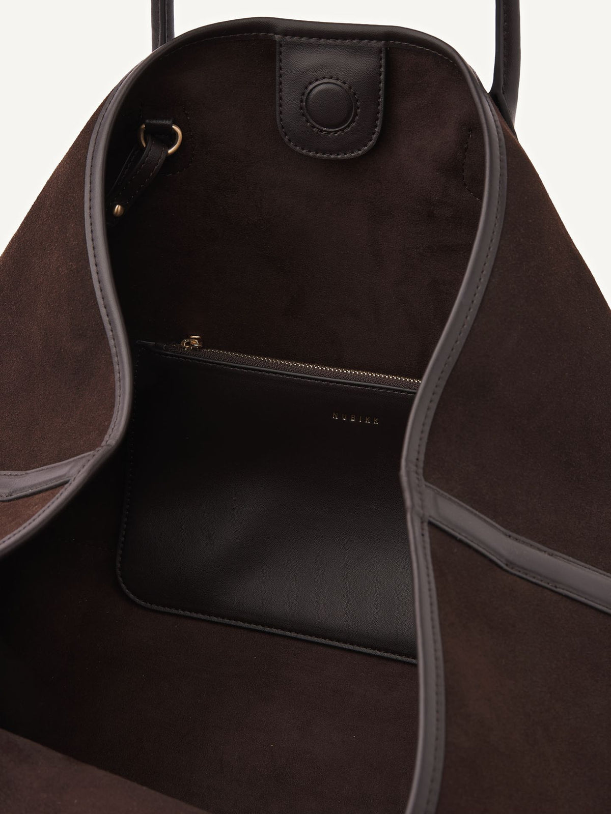 Nubikk Kiki Bag dk brown suede