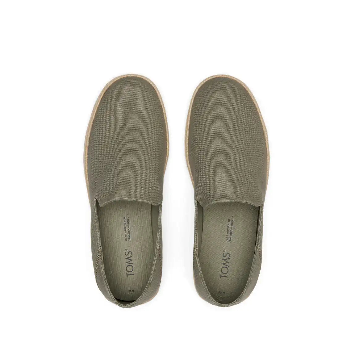 Toms Santiago Grey Canvas