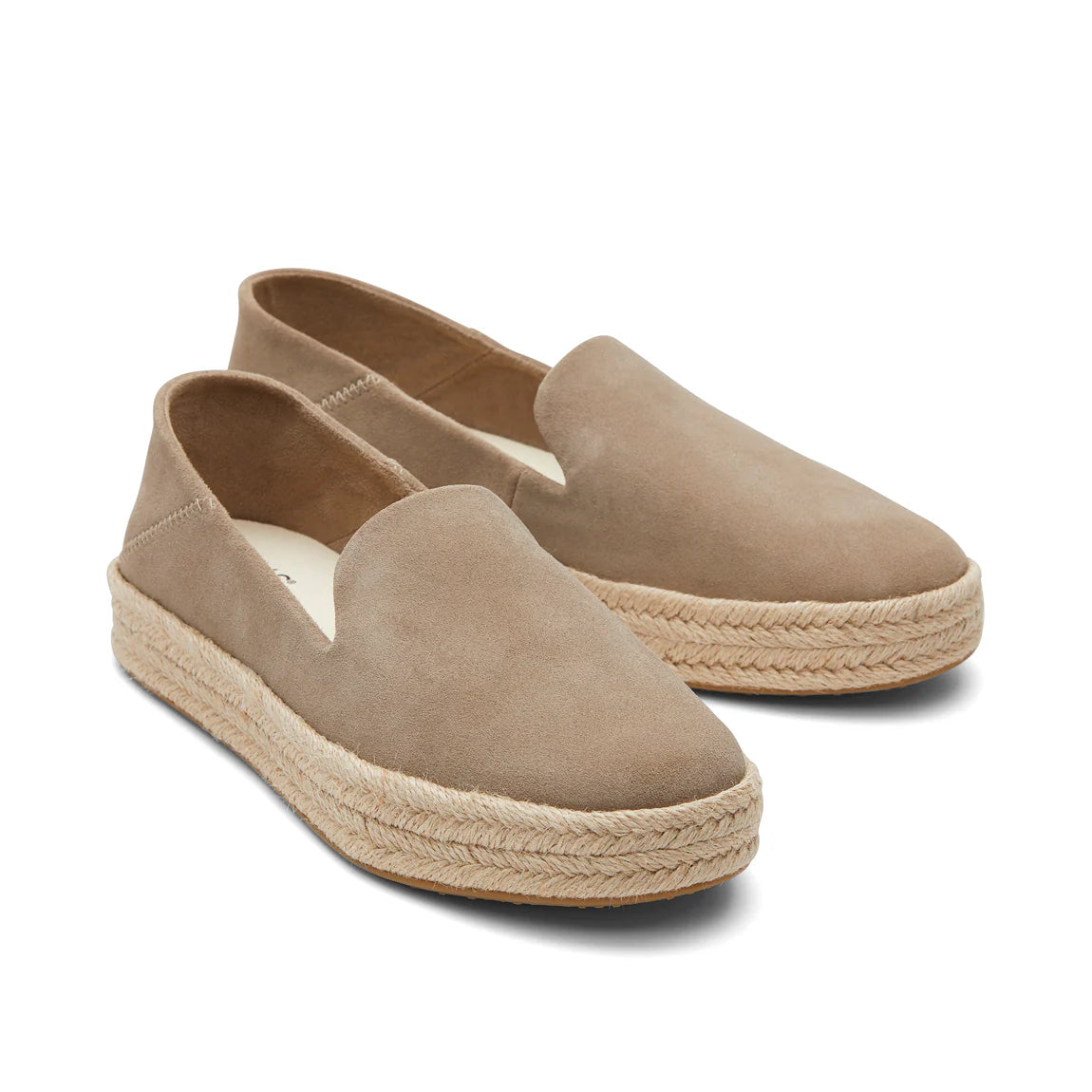 Toms Carolina loafer taupe