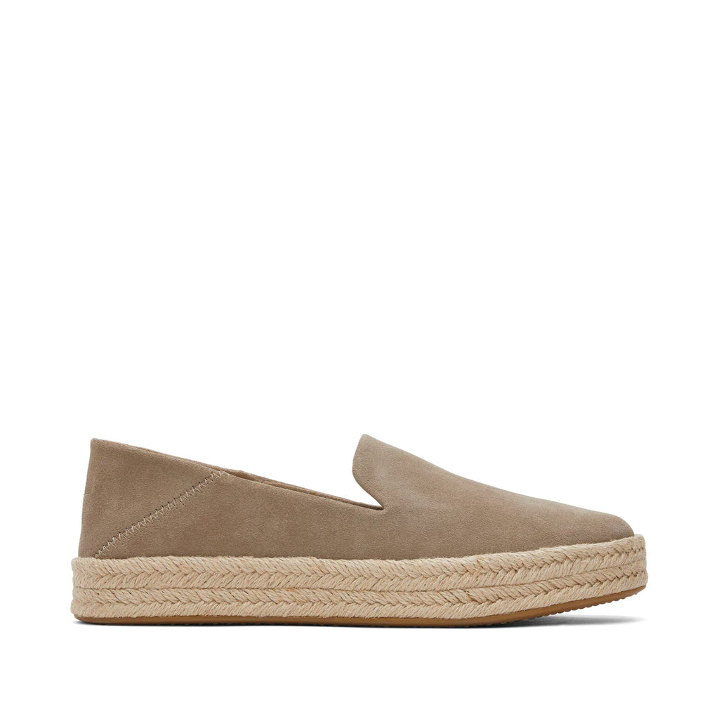 Toms Carolina loafer taupe