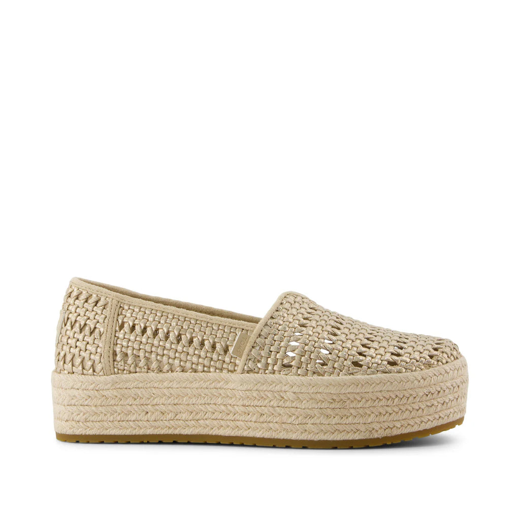 Toms Valencia gold metallic