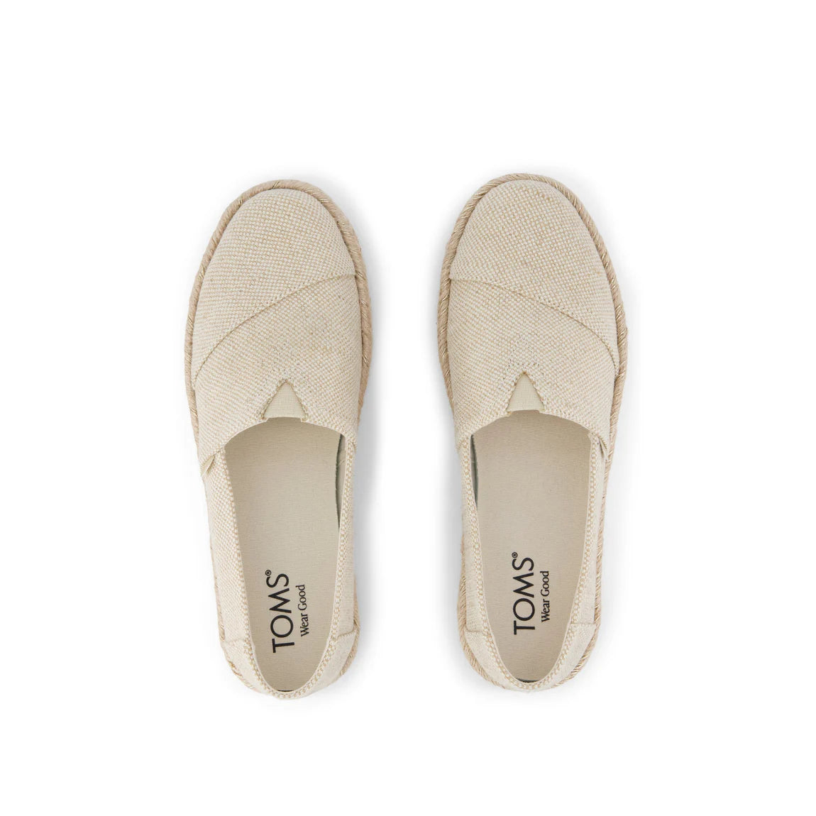 Toms Alpargata goud canvas
