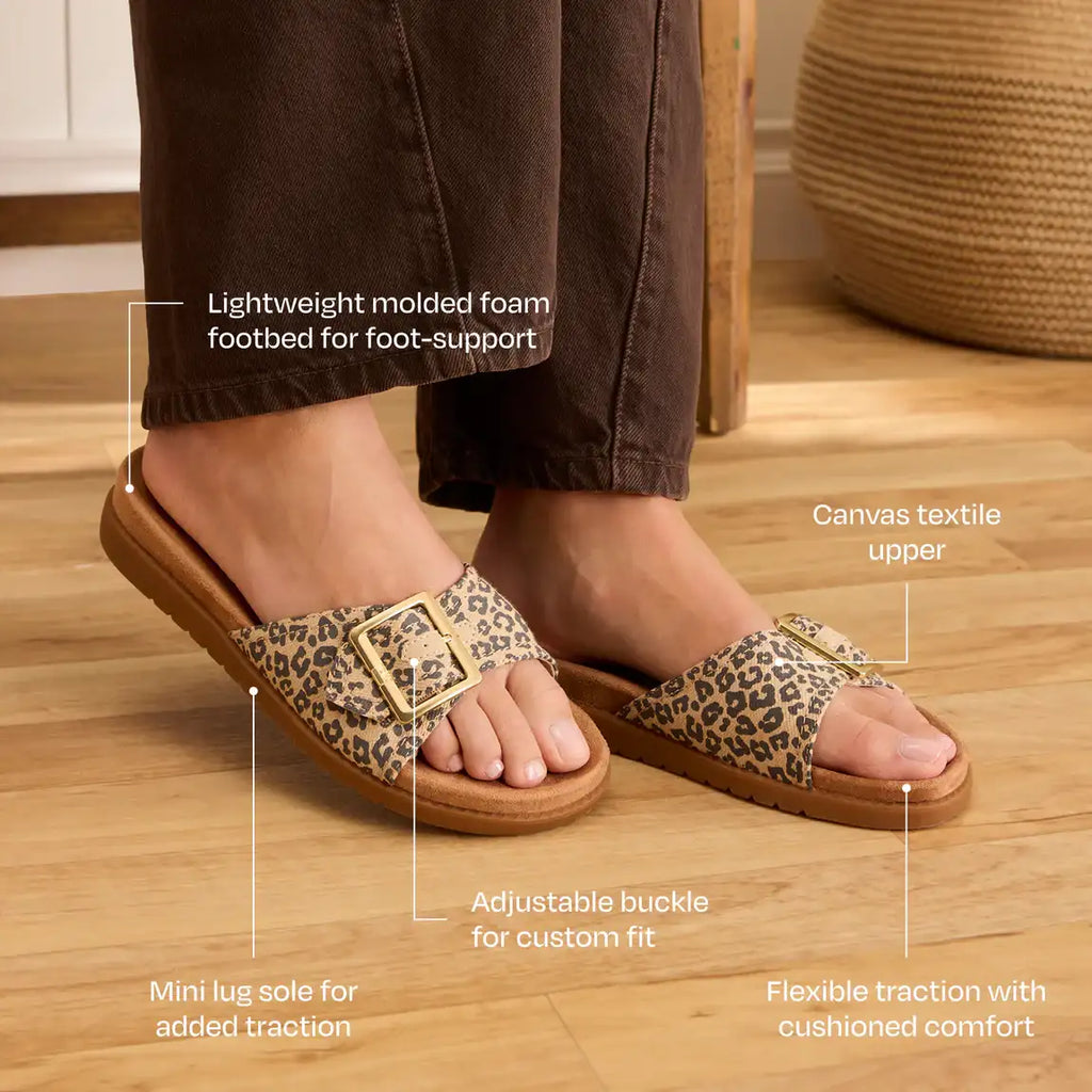 Toms Marin Slide leopard