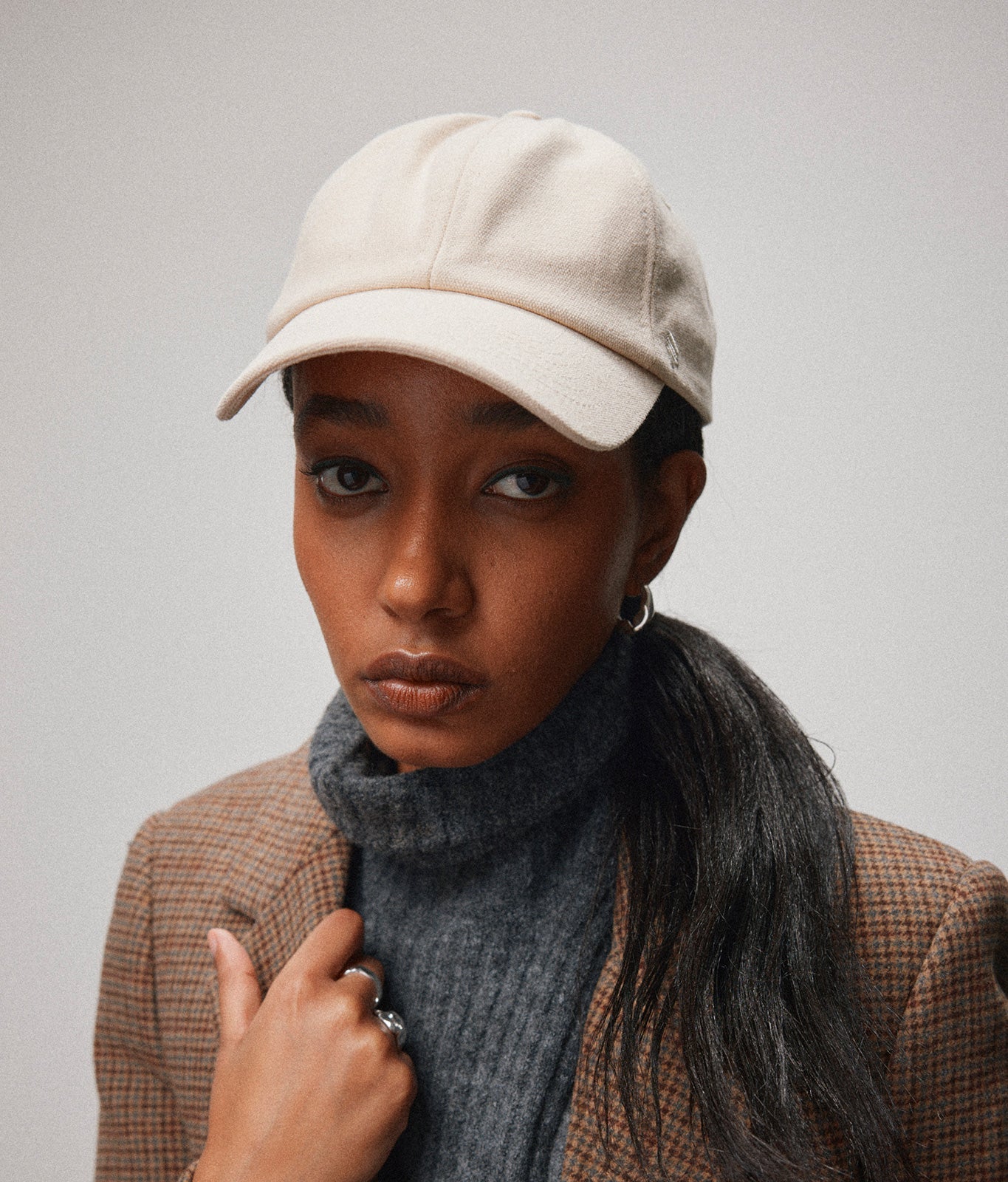 Stiksen Cap Canvas Offwhite