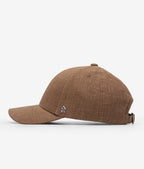 Stiksen Cap Linnen Brown