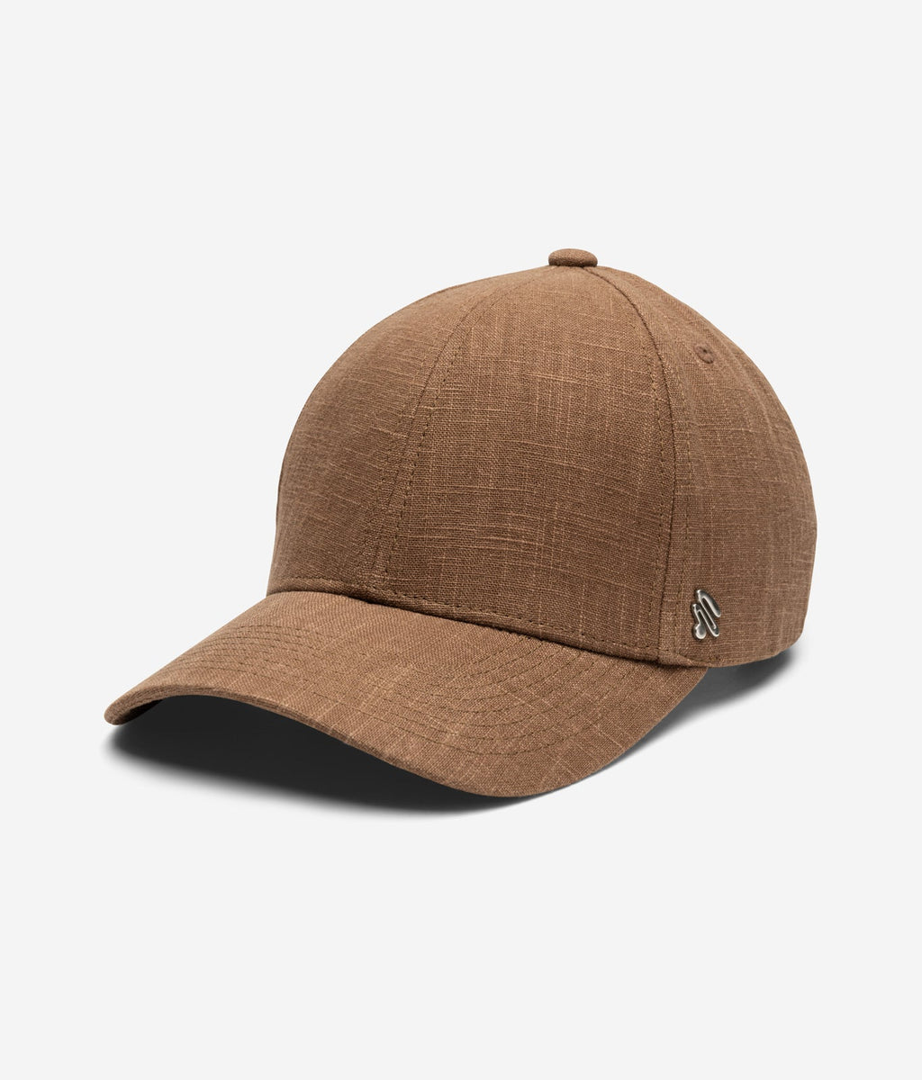 Stiksen Cap Linnen Brown