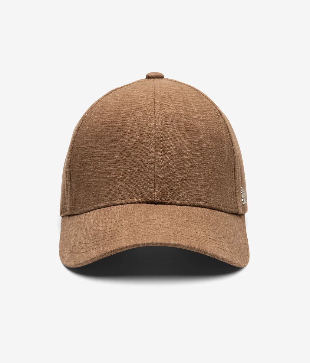 Stiksen Cap Linnen Brown
