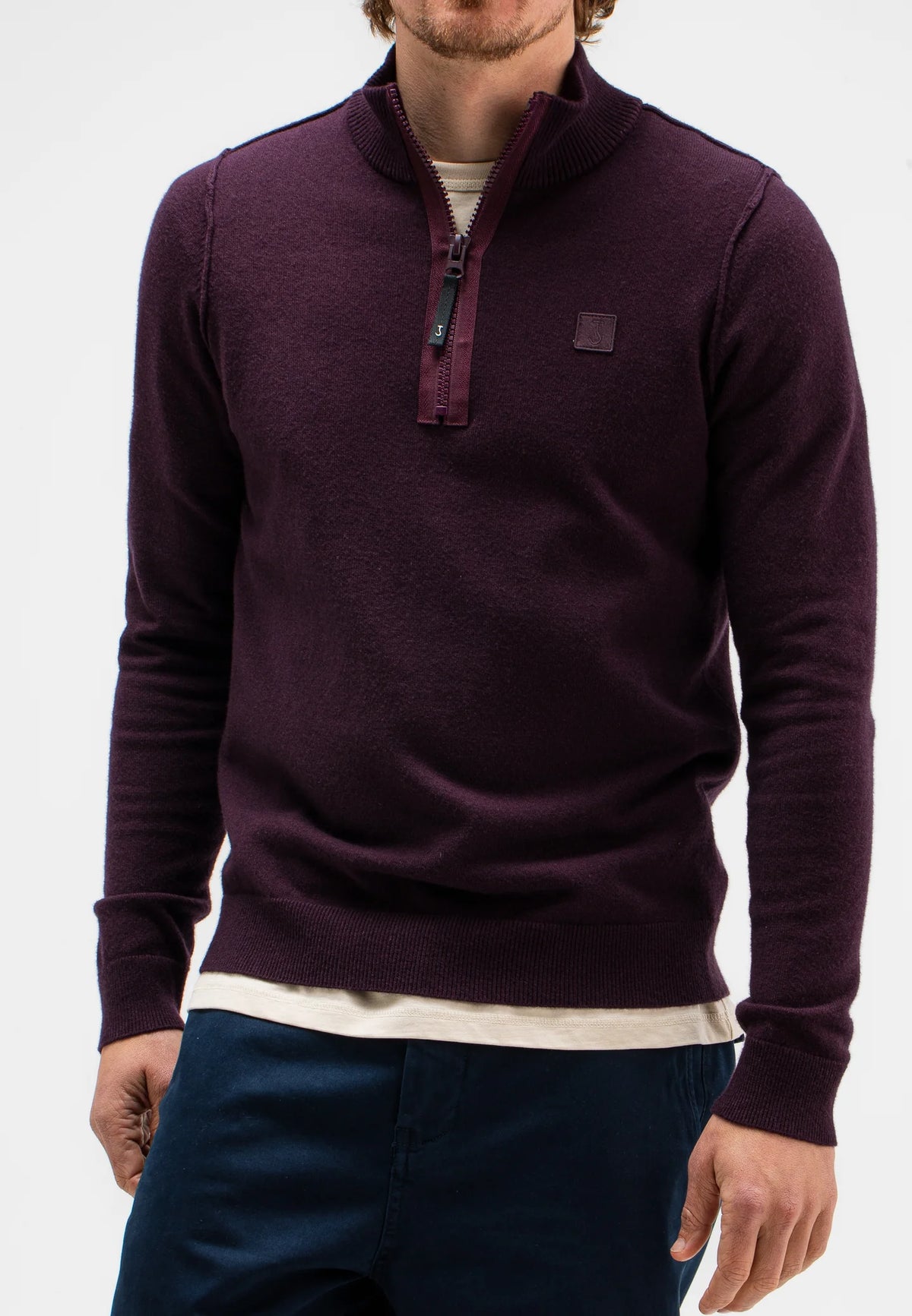 Butcher of Blue Clifden Halfzip Purple