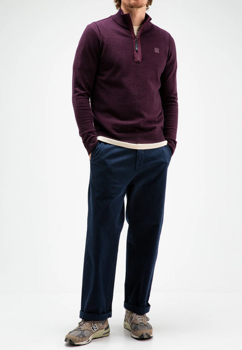 Butcher of Blue Clifden Halfzip Purple