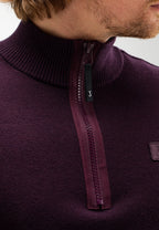 Butcher of Blue Clifden Halfzip Purple