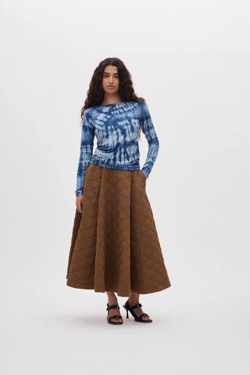 Rabens Tech Quilt Skirt