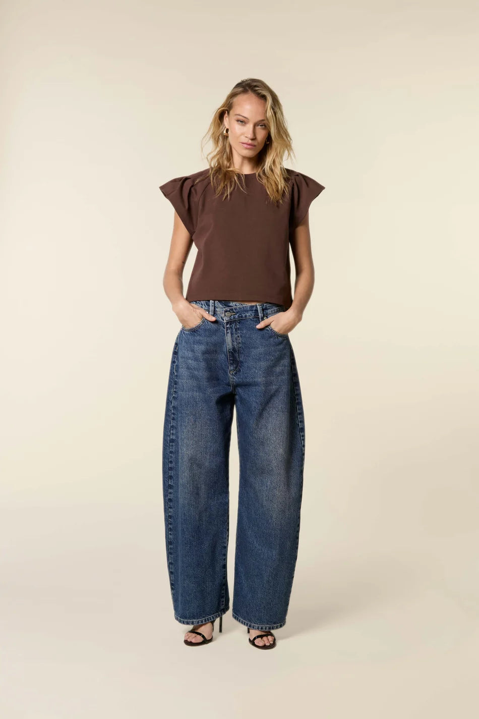 Homage curved jeans Dean
