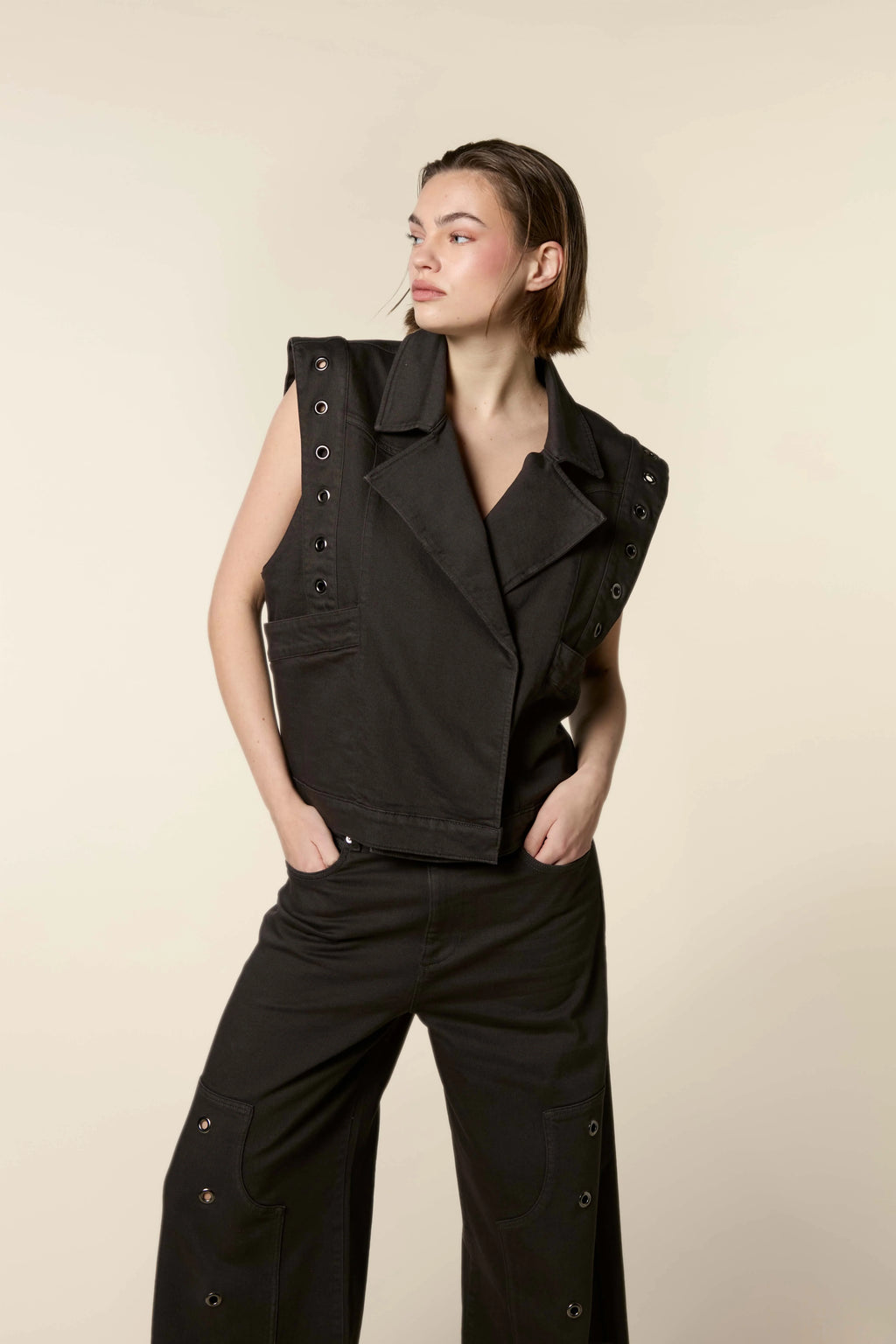 Homage Gilet Dark Brown