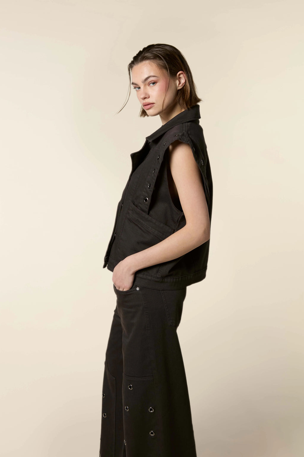 Homage Gilet Dark Brown