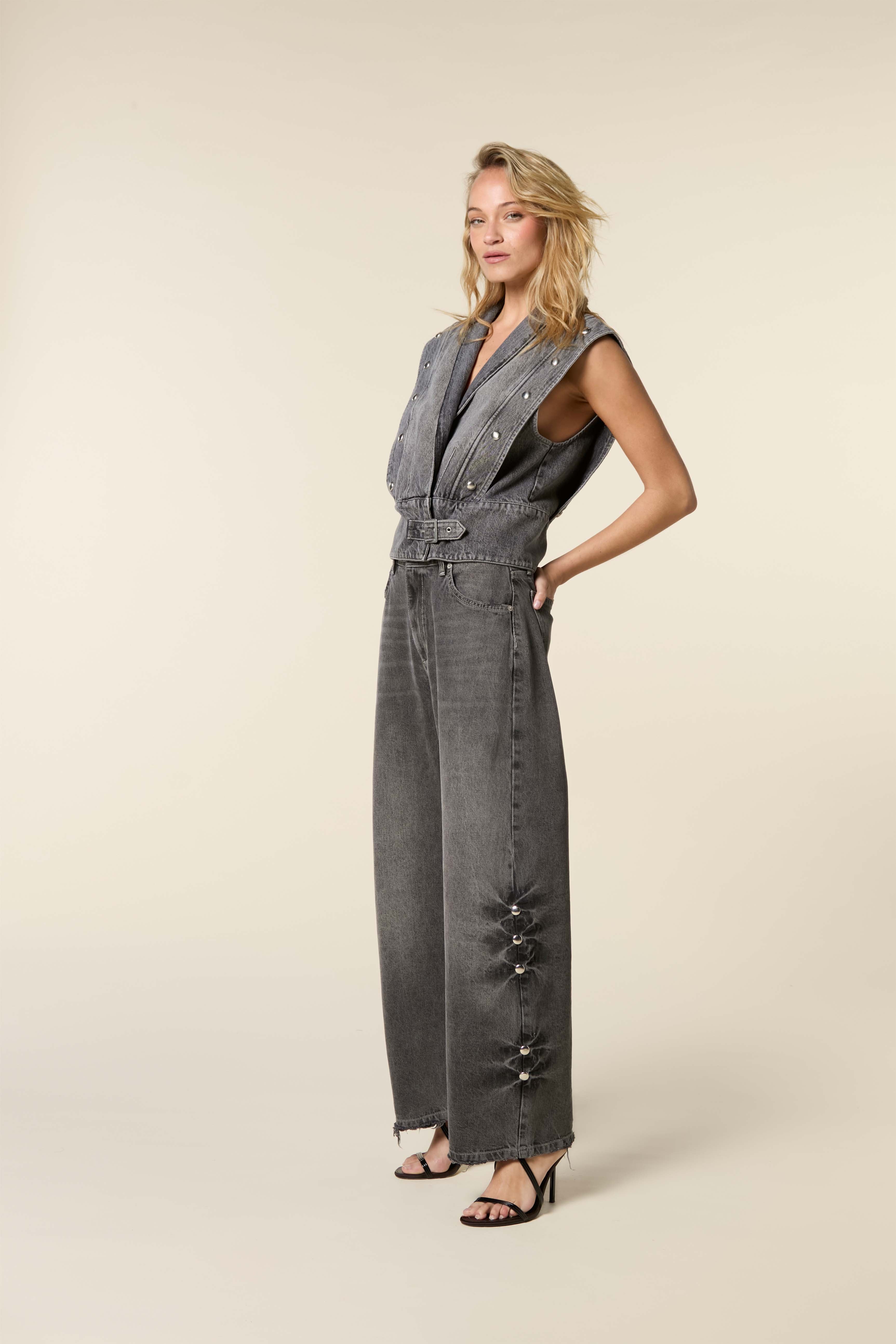 Homage Dean Baggy Jeans Big Studs