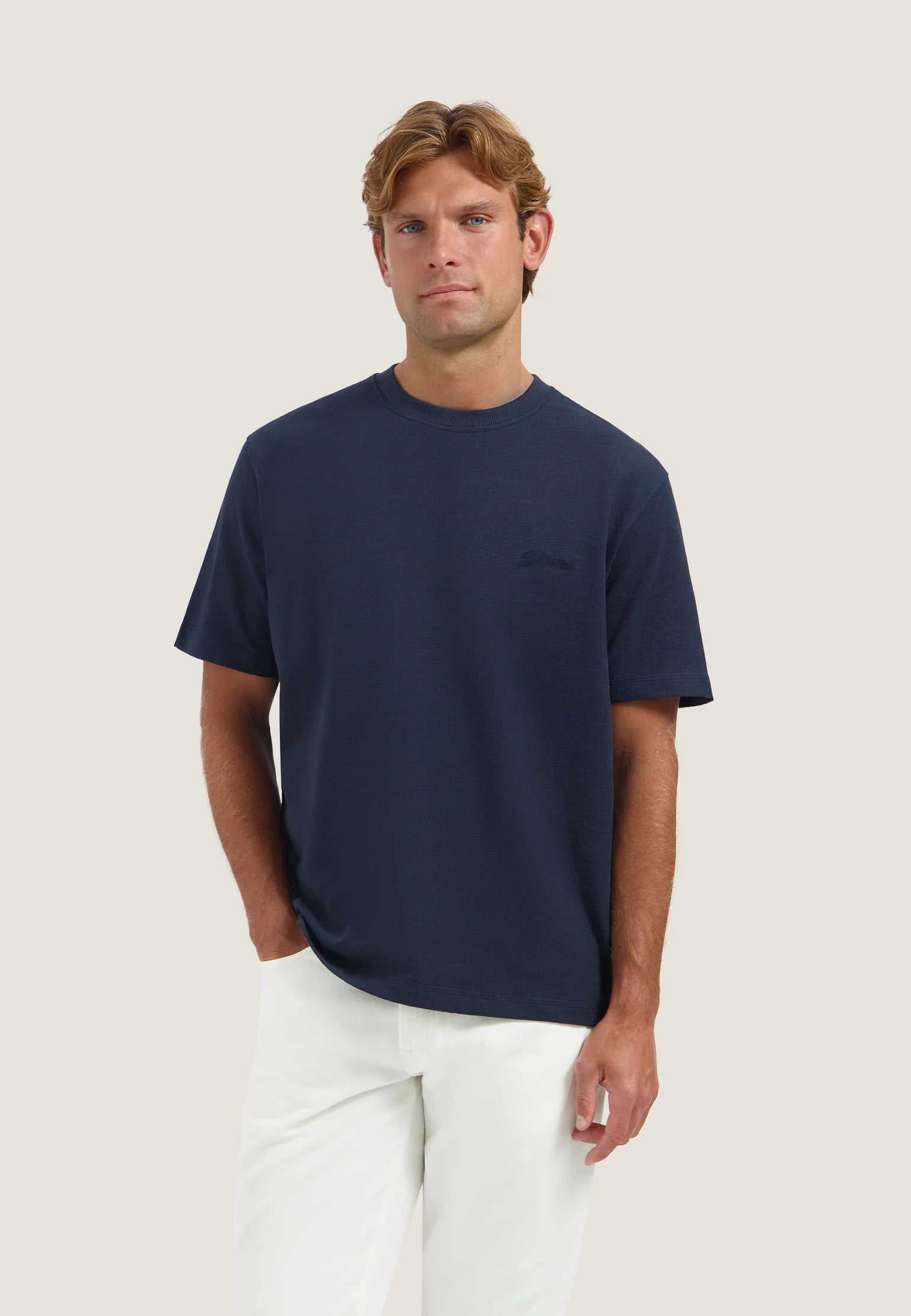 Dstrezzed Lasse Tee Dk Navy