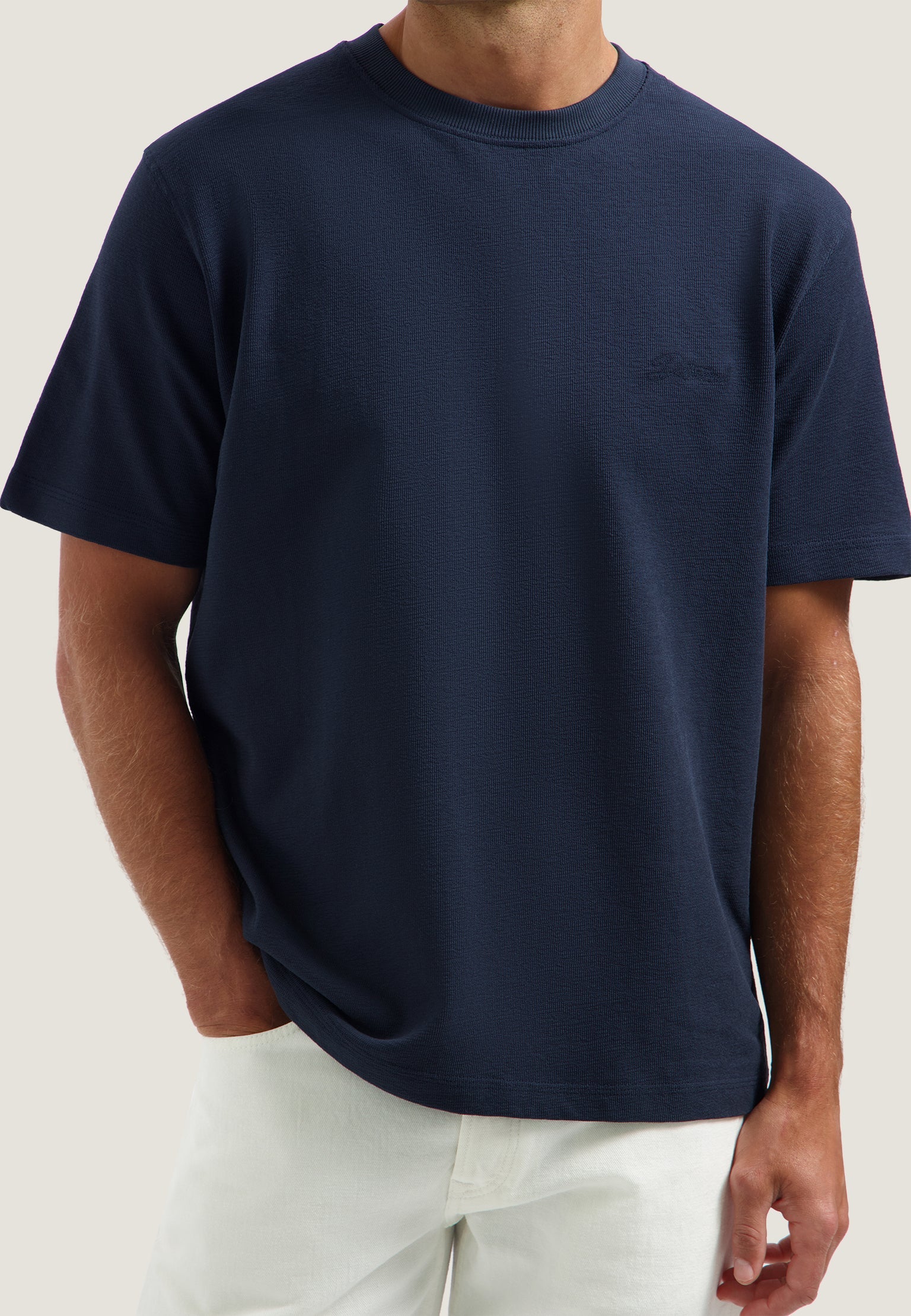 Dstrezzed Lasse Tee Dk Navy