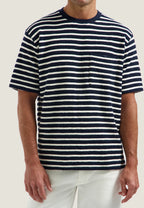 Dstrezzed Louie Stripe Tee blu