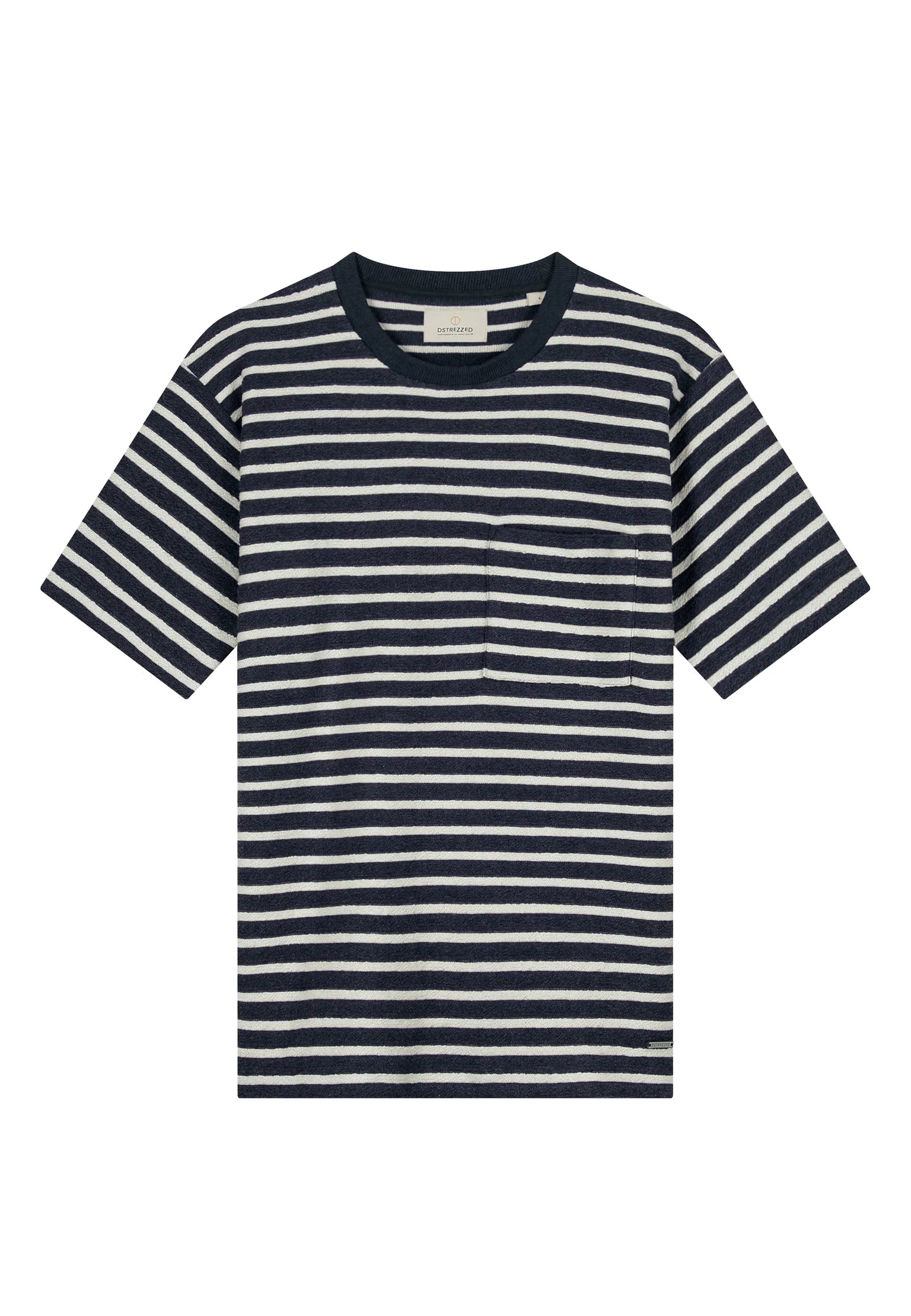 Dstrezzed Louie Stripe Tee blu
