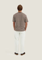 Dstrezzed Louie Stripe Tee Brown