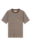 Dstrezzed Louie Stripe Tee Brown