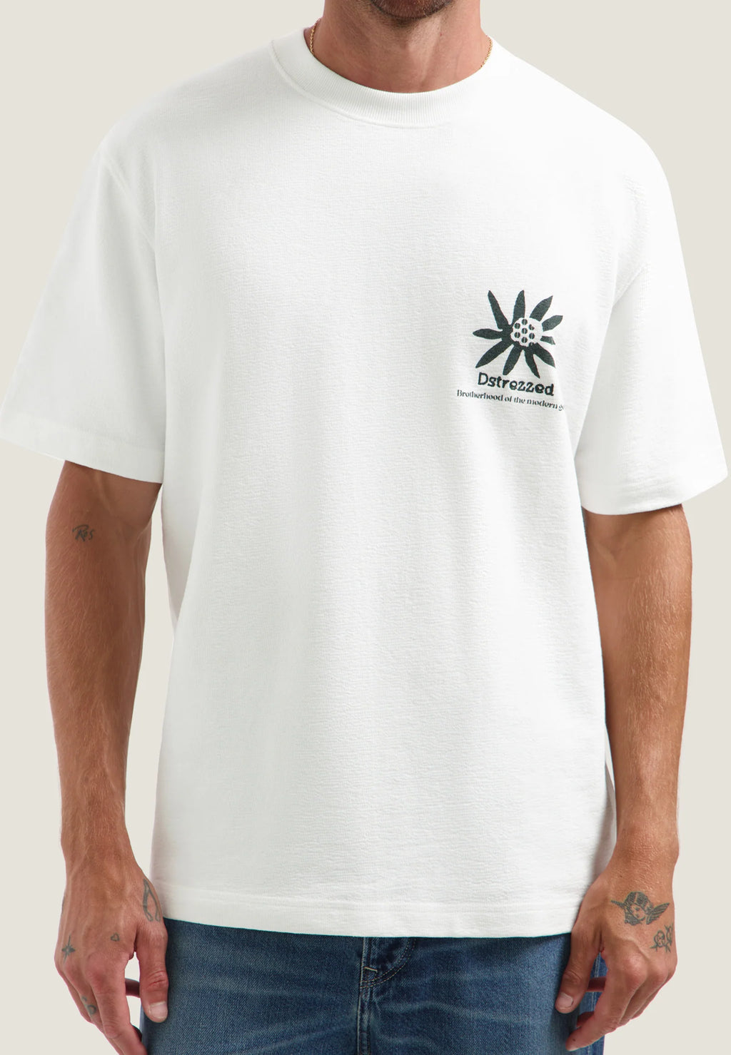 Dstrezzed Lasse Tee Artwork white