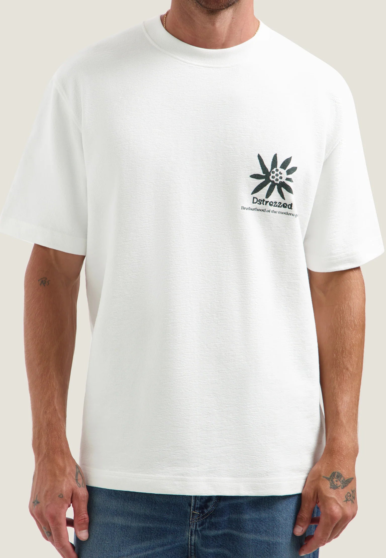 Dstrezzed Lasse Tee Artwork white