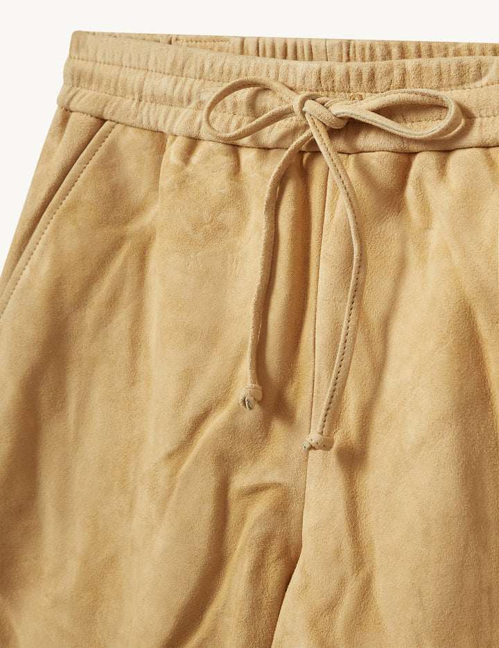 The Garment Suede Camp Short
