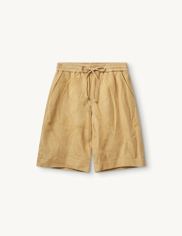 The Garment Suede Camp Short