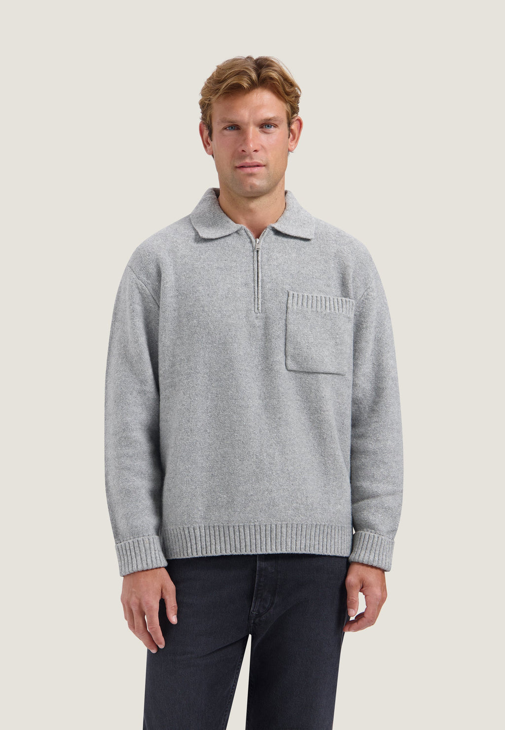 Dstrezzed Zac Polo Grey Melang