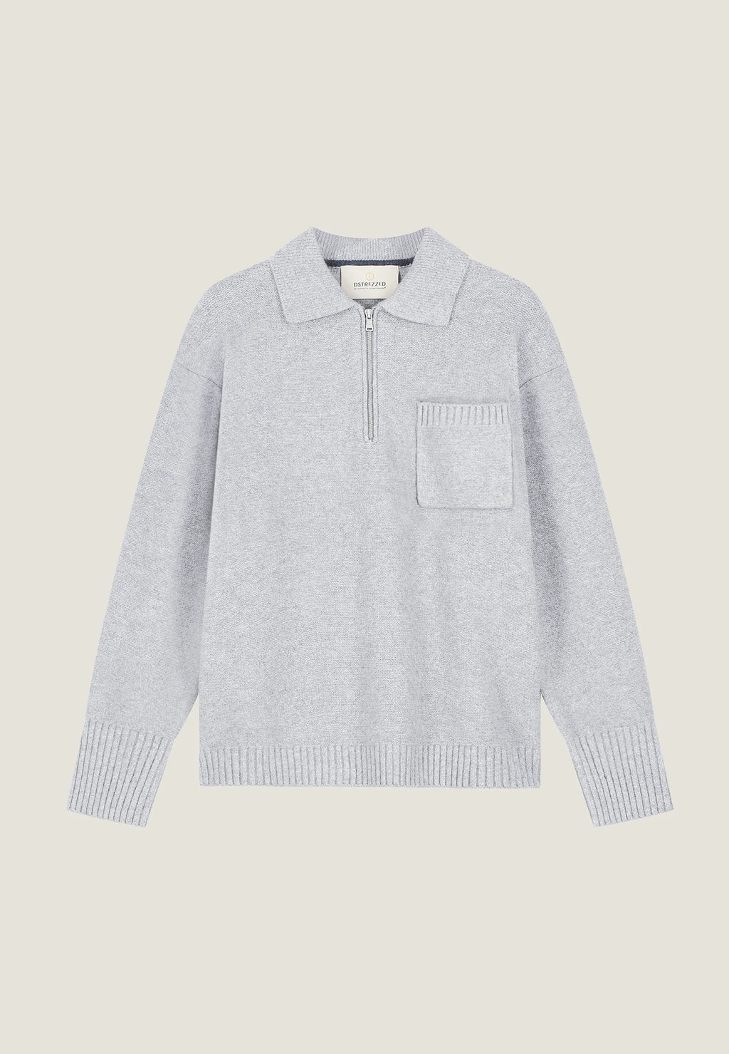 Dstrezzed Zac Polo Grey Melang