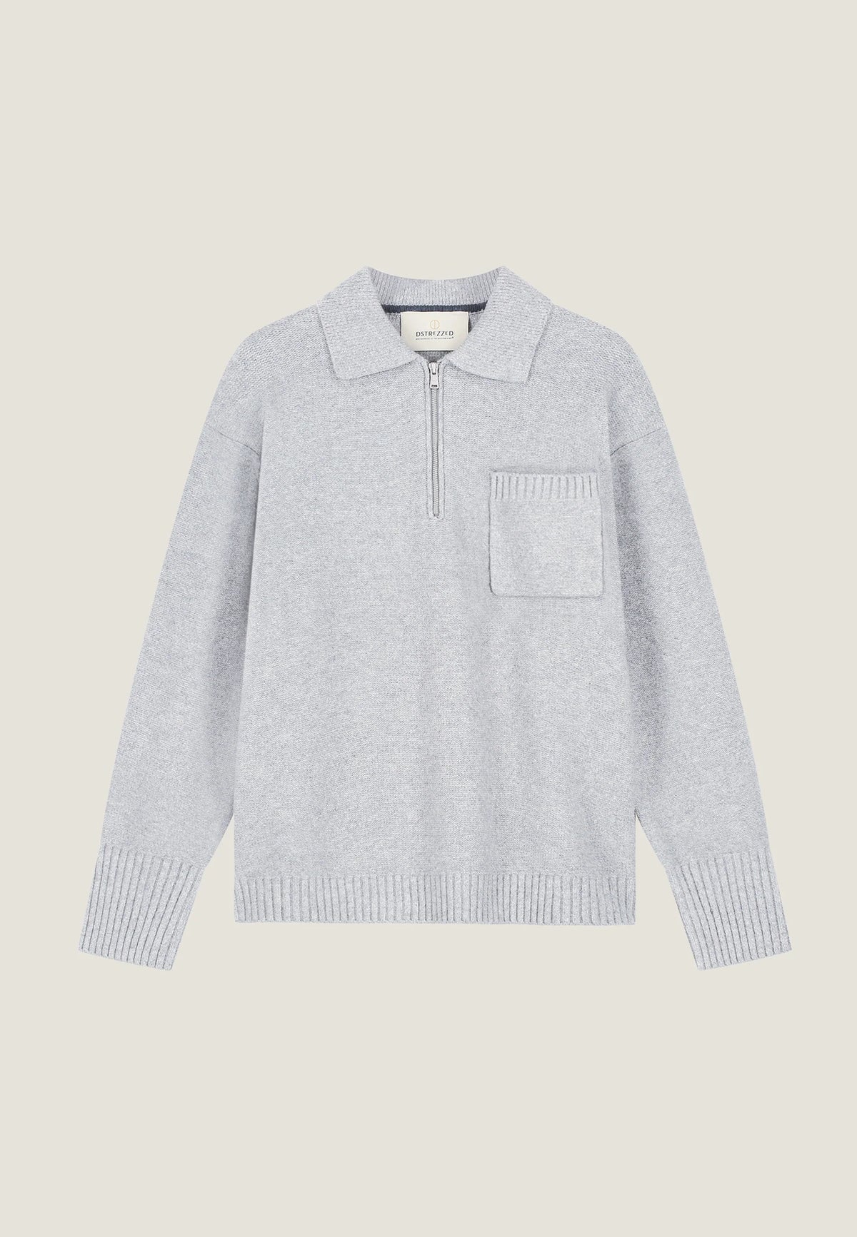 Dstrezzed Zac Polo Grey Melang