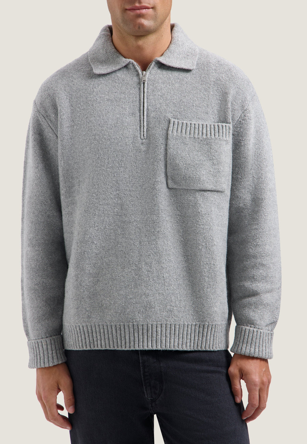 Dstrezzed Zac Polo Grey Melang
