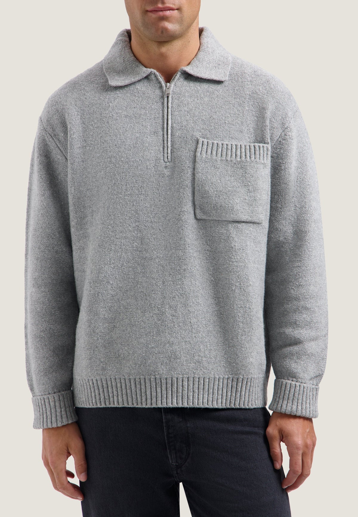 Dstrezzed Zac Polo Grey Melang