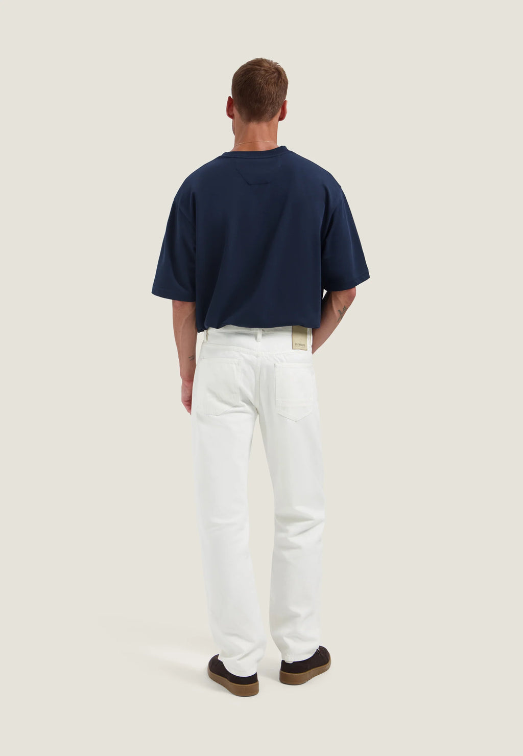 Dstrezzed Broek Harvey Offwhite