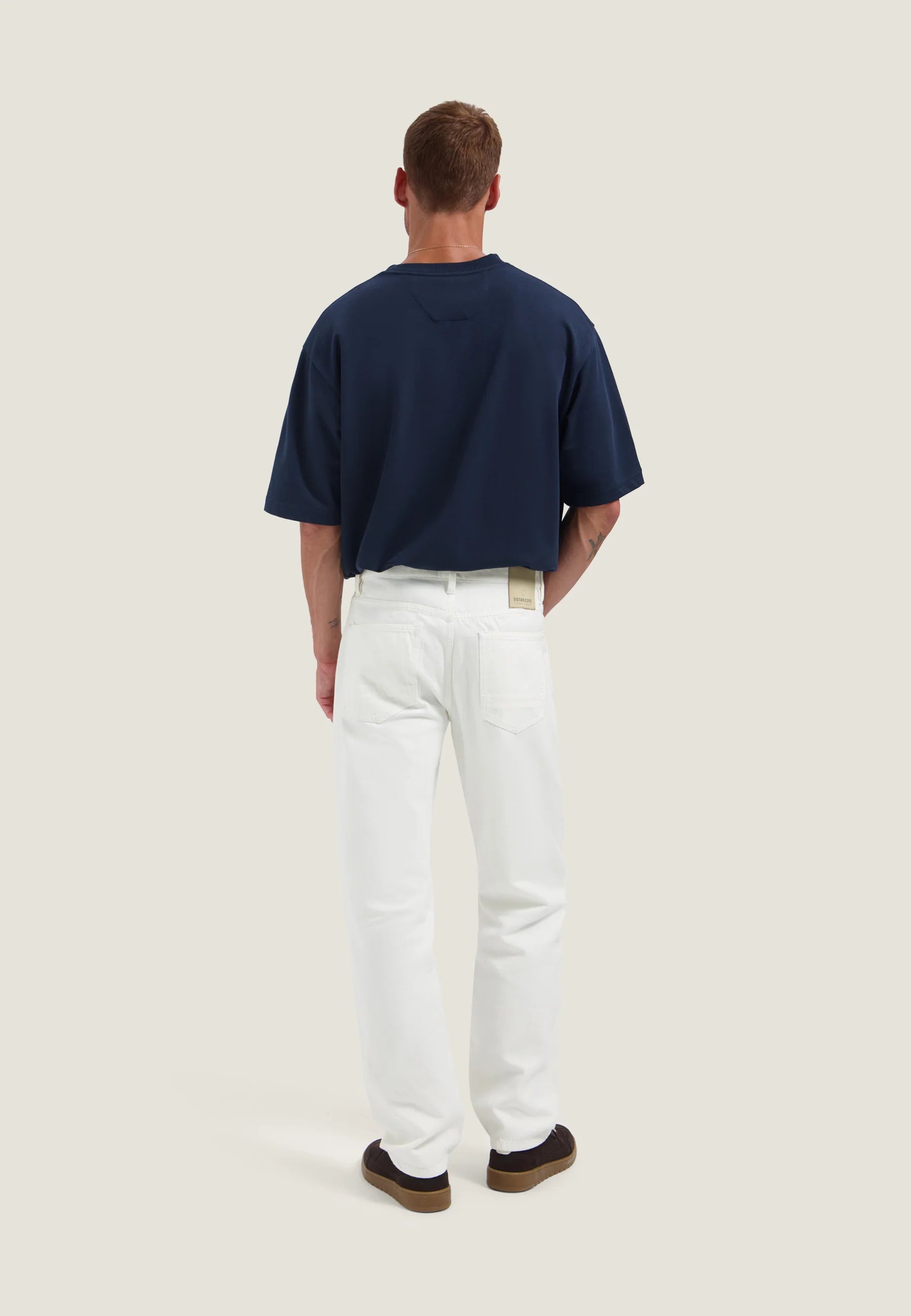 Dstrezzed Broek Harvey Offwhite