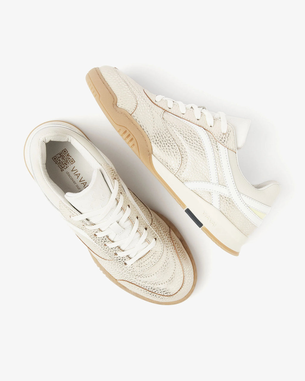 Via Vai Sneaker Kris Sky Goud