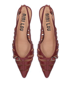 Bibi Lou slingback burgundy