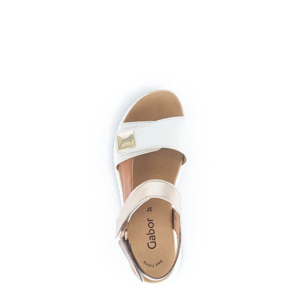 Gabor Sandal Latte Nougart