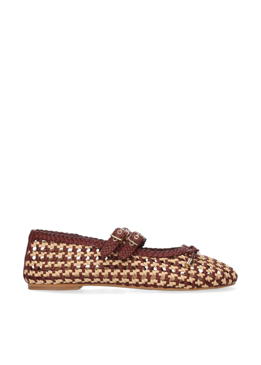 Bibi Lou ballerina burgundy
