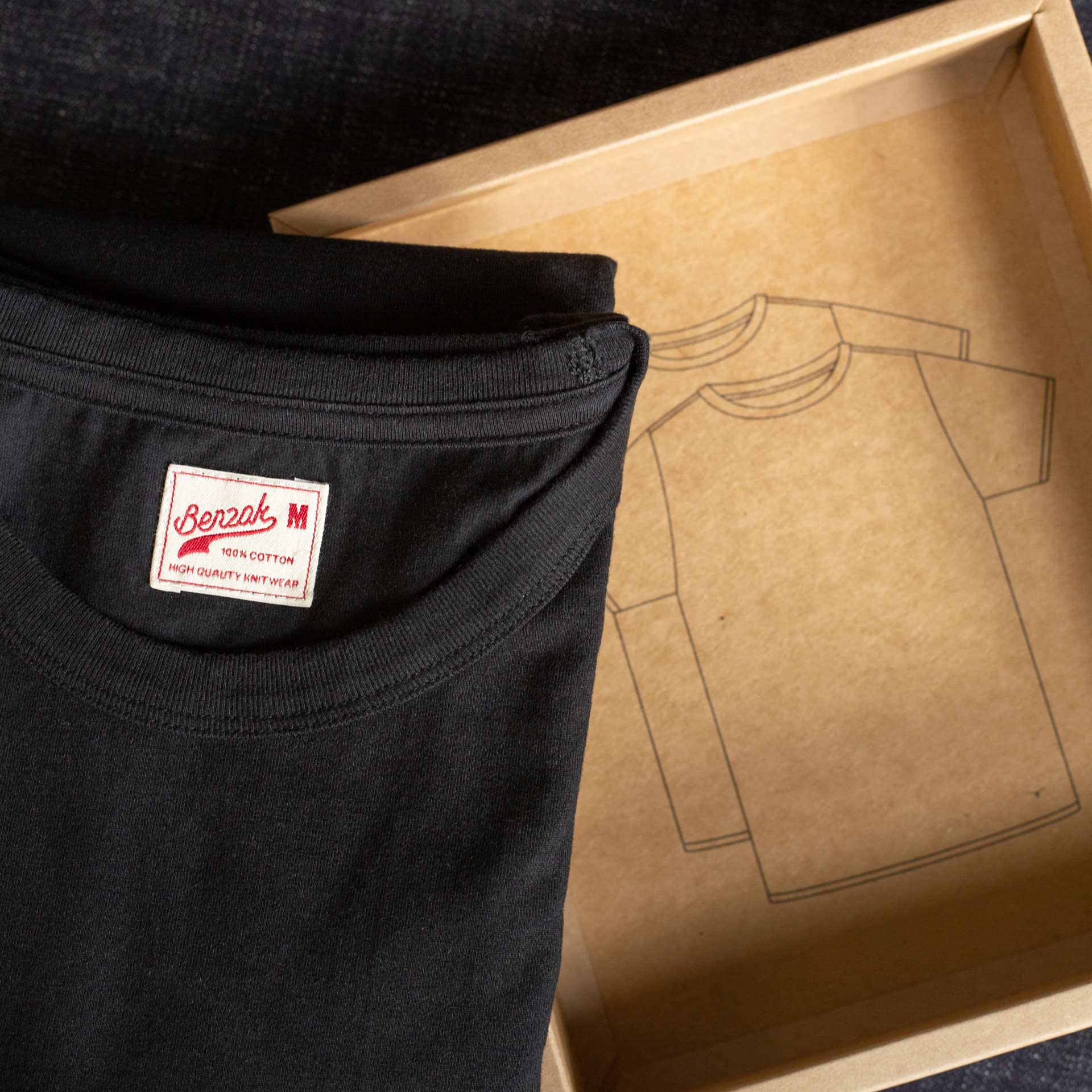 Benzak Two Pack Tee Black