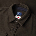 Benzak Overshirt Wool Green