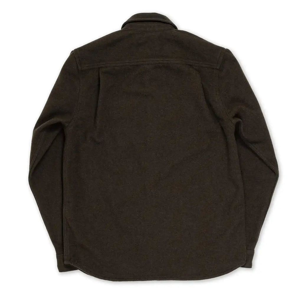 Benzak Overshirt Wool Green
