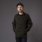 Benzak Overshirt Wool Green